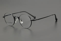 RD017 Vintage Titanium Glasses Frame - Reedoon