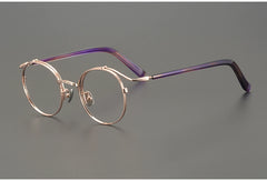 RD004 Vintage Titanium Glasses Frame - Reedoon