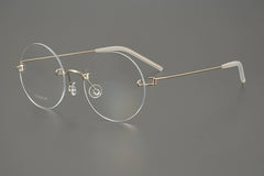 RD033 Vintage Titanium Glasses Frame - Reedoon