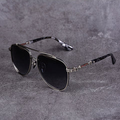 Chrome Hearts 022 Polarized Titanium Sunglasses - Reedoon