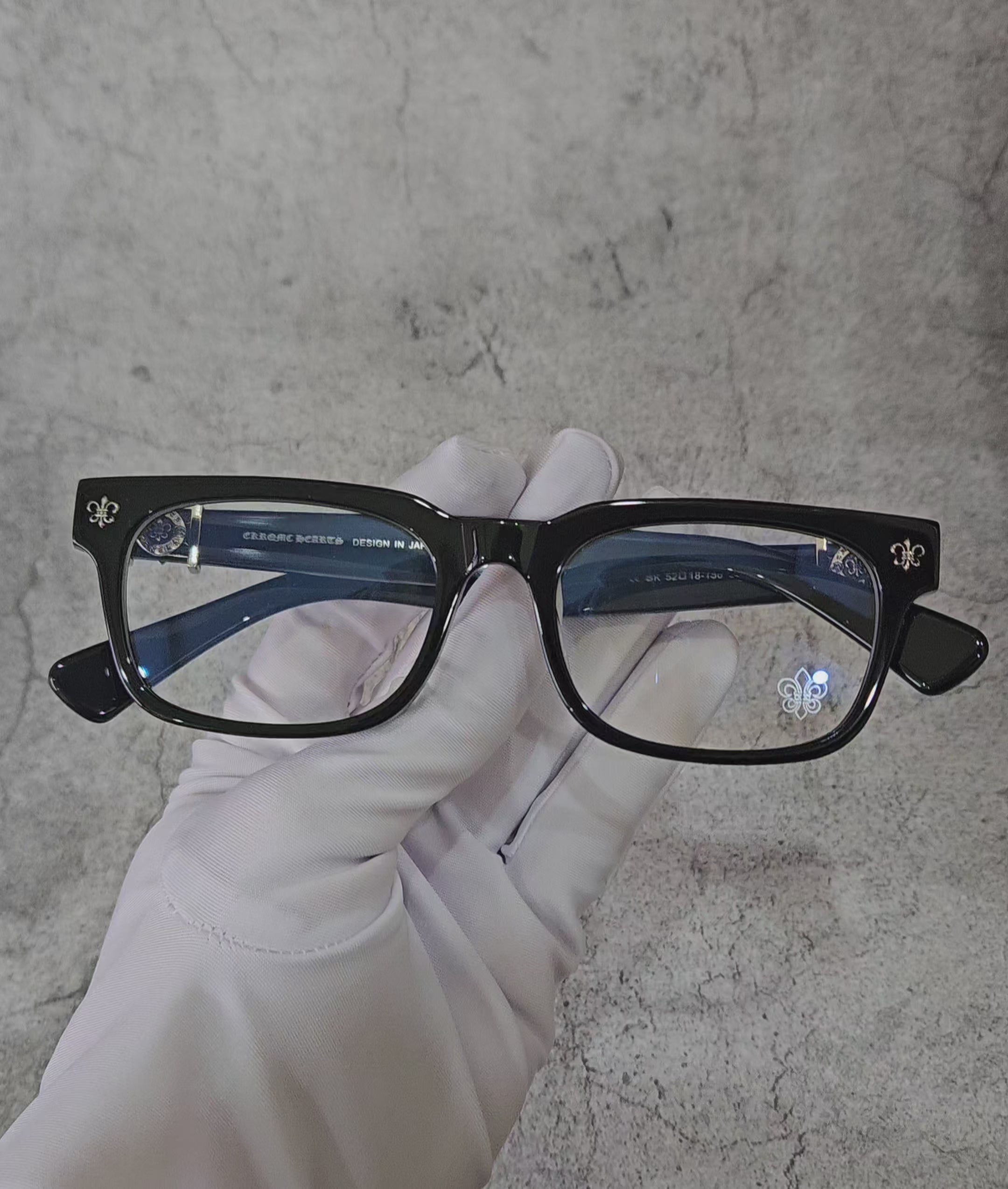 Chrome Hearts 027 Acetate Glasses Frame